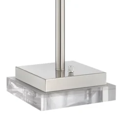 360 Lighting Andre Modern Table Lamps Set Of 2 With Square Risers 28 1/4" Tall Silver Metal USB And AC Power Outlet In Base White Drum Shade For Desk 9 360 Lighting Andre Modern Table Lamps Set Of 2 With Square Risers 28 1/4" Tall Silver Metal USB And AC Power Outlet In Base White Drum Shade For Desk -Home Decoration Sale GUEST a153ef32 24ab 4fa1 8395 16c956d4203d