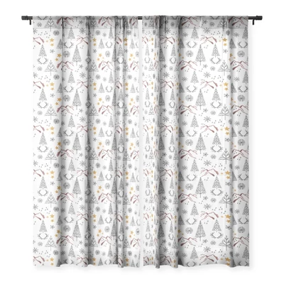 Marta Barragan Camarasa Modern Farmhouse I 50" X 84" Single Panel Sheer Window Curtain - Deny Designs. 2 Marta Barragan Camarasa Modern Farmhouse I 50" X 84" Single Panel Sheer Window Curtain - Deny Designs. - Image 2