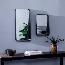 Set Of 2 Dagney Decorative Mirrors With Shelves Black - Aiden Lane -Home Decoration Sale GUEST a1e7f0a0 3bca 489e 9af7 8cce15e94dbd