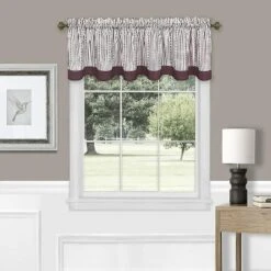 Kate Aurora Country Farmhouse Striped Window Valance Curtain Treatments - Assorted Colors -Home Decoration Sale GUEST a28e959f 00d9 4a54 8753 ca1c8dd4e176