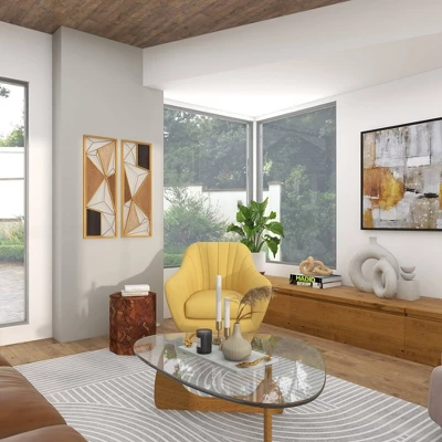 Modern Metal Abstract Wall Decor Set Of 2 Brown - CosmoLiving By Cosmopolitan 13 Modern Metal Abstract Wall Decor Set Of 2 Brown - CosmoLiving By Cosmopolitan - Image 13