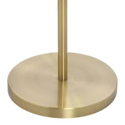 61" Meg Brushed Gold Metal Candlestick Floor Lamp With Rattan Shades - River Of Goods -Home Decoration Sale GUEST a305e374 0069 4eb0 9615 ea67ccba3ed3