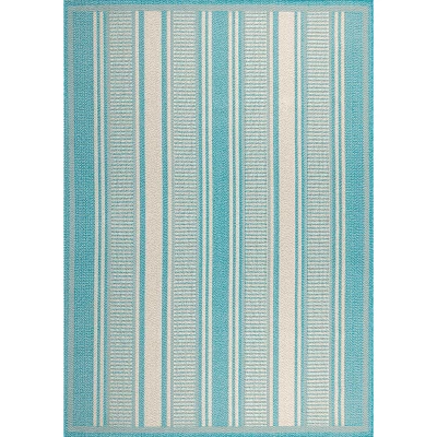 Haynes Modern Double Stripe Indoor/Outdoor Area Rug - JONATHAN Y 1 Haynes Modern Double Stripe Indoor/Outdoor Area Rug - JONATHAN Y
