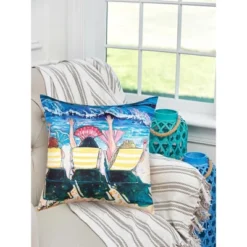 C&F Home 18" X 18" Mermaid Beach Party Indoor/Outdoor Throw Pillow 12 C&F Home 18" X 18" Mermaid Beach Party Indoor/Outdoor Throw Pillow -Home Decoration Sale GUEST a4d0bd3d e255 491e 9771 d8f22ee39817