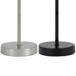 19" Metal Stick Table Lamp With Pull Chain Silver - Cresswell Lighting -Home Decoration Sale GUEST ab09420d 2650 42ba 874e 646c76a5a1ca