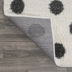 Pere Modern Charcoal Dot Shag Area Rug - JONATHAN Y -Home Decoration Sale GUEST ac56f128 5634 4966 9dd6 1ce8bf62660f