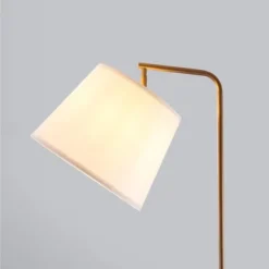 64" Taelyn Contemporary Floor Lamp With Table And Built-In USB Copper/White Marble - Teamson Home -Home Decoration Sale GUEST acdd4db9 a0d4 496a 8a8c e745c5af48c6