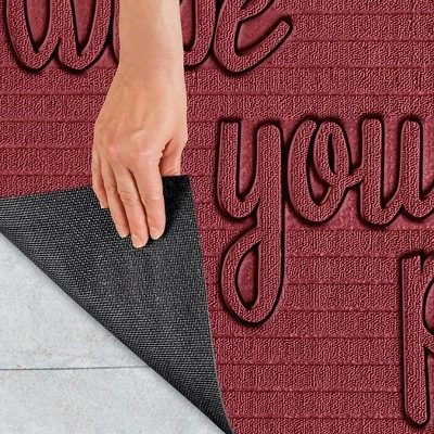 Collections Etc Unique Wipe Your Paw Skid-Resistant Utility Rug 2 Collections Etc Unique Wipe Your Paw Skid-Resistant Utility Rug - Image 2