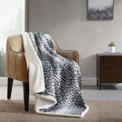 50"x60" San Juan Reversible Throw Blanket Gray - Eddie Bauer -Home Decoration Sale GUEST ae4a9d03 927f 4408 9b13 550e777afd45