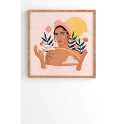 Arielsinhaha Rainbow Bath Bamboo Framed Wall Canvas Pink - Deny Designs 8 Arielsinhaha Rainbow Bath Bamboo Framed Wall Canvas Pink - Deny Designs -Home Decoration Sale GUEST aea332c4 2959 4e88 bd03 0fecd5ecd18e