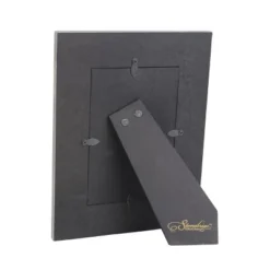 4" X 6" Metal Wrapped Frame With Rivet Detail Gray - Stonebriar Collection