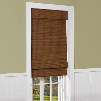 Radiance Cape Cod 41.5-in Cordless Maple Roman Shade 2 Radiance Cape Cod 41.5-in Cordless Maple Roman Shade - Image 2