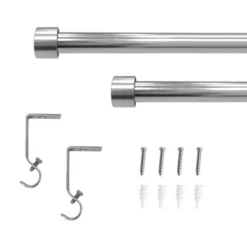 Decorative Drapery Curtain Rod With End Cap Finials - Lumi Home Furnishings -Home Decoration Sale GUEST b1e65cc8 62be 463f b3c6 b431e2bf33b3