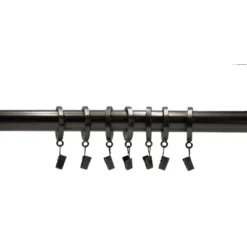 Linen Avenue Curtain Rod Decorative Drapery Rings