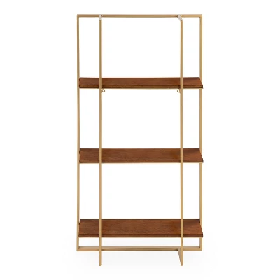 15" X 32" Kercheval Modern Wood Shelf - Kate & Laurel All Things Decor 2 15" X 32" Kercheval Modern Wood Shelf - Kate & Laurel All Things Decor - Image 2