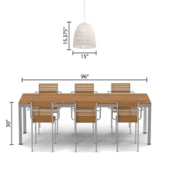 15" 1-Light Imara Pendant Hemp White - River Of Goods 14 15" 1-Light Imara Pendant Hemp White - River Of Goods -Home Decoration Sale GUEST b322d003 ce67 4de1 b7d6 7def907eca29