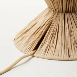 Faux Raffia Table Lamp Brown (Includes LED Light Bulb) - Opalhouse™ Designed With Jungalow™ -Home Decoration Sale GUEST b49749e7 ae6e 4925 931c 3149c35fba4d