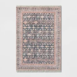 Alexandra Floral Printed Border Persian Rug Blush - Opalhouse™ -Home Decoration Sale GUEST b64cccec 5c26 44cb bb19 1be2036f9757