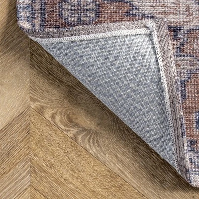 NuLOOM Sariyah Printed Floral Machine Washable Area Rug 6 NuLOOM Sariyah Printed Floral Machine Washable Area Rug - Image 6