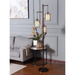 Lattice Design Rubbed Bronze Finish Tree Floor Lamp - StyleCraft -Home Decoration Sale GUEST b7777216 52aa 44d9 9610 487a23d3de74