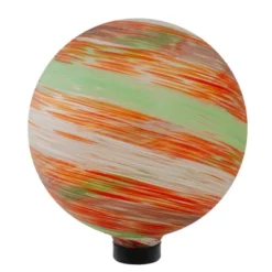 Northlight 10" Orange Swirl Designed Outdoor Garden Gazing Ball 5 Northlight 10" Orange Swirl Designed Outdoor Garden Gazing Ball -Home Decoration Sale GUEST b7a22792 3403 4061 81b3 edd6d21d1915