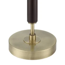 Possini Euro Design Possini Euro® Wyndham Desk Lamp With Glass Shade And Dual USB Ports -Home Decoration Sale GUEST b8ec9895 3267 41e8 8cae 4920fa5cd296