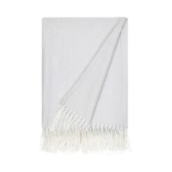 Soft Herringbone Throw Blanket With Fringe 50" X 60" - Becky Cameron -Home Decoration Sale GUEST ba9b4c3e 8cd8 46ac b0d3 95500544c355