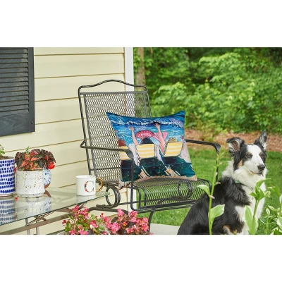 C&F Home 18" X 18" Mermaid Beach Party Indoor/Outdoor Throw Pillow 1 C&F Home 18" X 18" Mermaid Beach Party Indoor/Outdoor Throw Pillow