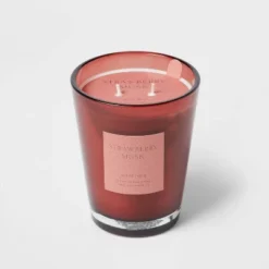 Colored Vase Glass With Dustcover Strawberry Musk Candle Red - Threshold™ 13 Colored Vase Glass With Dustcover Strawberry Musk Candle Red - Threshold™ -Home Decoration Sale GUEST bff6ffbf c36a 4e82 a556 ba31fee10532