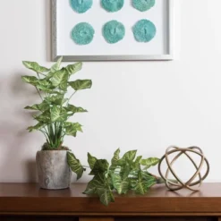 22" Artificial Syngonium Bush - Vickerman