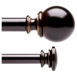 Loft By Umbra Ball Double Curtain Rod - Bronze -Home Decoration Sale GUEST c13dc6f1 ecd8 4c59 aebd 53d8aa1eac20