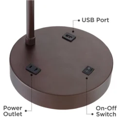 360 Lighting Colby Bronze USB Desk Lamps Set Of 2 With Smart Socket 11 360 Lighting Colby Bronze USB Desk Lamps Set Of 2 With Smart Socket -Home Decoration Sale GUEST c16c32ff dd54 47b4 b75c 4d88f43ab176