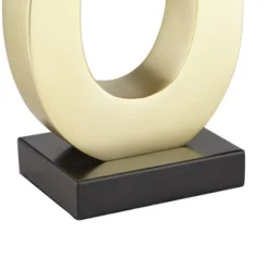 360 Lighting Simone Modern Table Lamps 28" Tall Set Of 2 Gold Metal With USB Charging Port White Rectangular Shade For Bedroom Living Room Nightstand -Home Decoration Sale GUEST c29a0e91 6dae 433f a6ec 18278ca8eb19