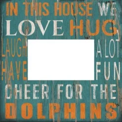 NFL Fan Creations 10x10 In. This House Frame -Home Decoration Sale GUEST c49bb32d b02a 4f31 b066 a36f0408a421