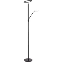 360 Lighting Modern Floor Lamp With Reading Light LED 71.5" Tall Decker Black Metal Acrylic Diffuser For Living Room Reading Office 12 360 Lighting Modern Floor Lamp With Reading Light LED 71.5" Tall Decker Black Metal Acrylic Diffuser For Living Room Reading Office -Home Decoration Sale GUEST c5e38a9e b045 4101 bb78 4c6101c31bc8