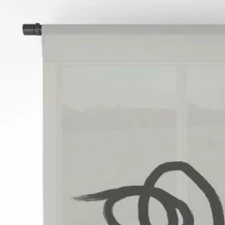 Bohomadic Studio Double Line Faces Black Single Panel Sheer Window Curtain - Society6 -Home Decoration Sale GUEST c671372b 6534 4ecd b588 0855dc96d295