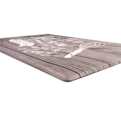 World Rug Gallery 'Seasoned With Love' Whisk Anti-fatigue Kitchen Mat 2 World Rug Gallery 'Seasoned With Love' Whisk Anti-fatigue Kitchen Mat - Image 2