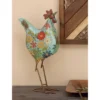 17" X 10" Eclectic Metal Birds Garden Sculpture - Olivia & May