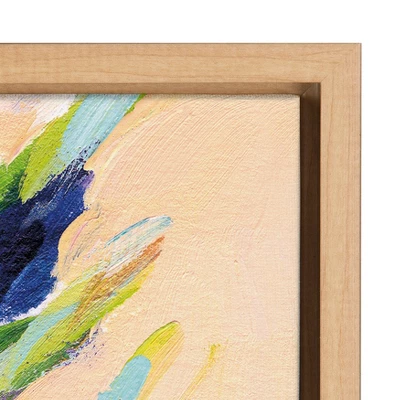 23" X 33" Sylvie Pineapple Study No 2 Framed Canvas Wall Art By Rachel Christopoulous Natural - Kate And Laurel 2 23" X 33" Sylvie Pineapple Study No 2 Framed Canvas Wall Art By Rachel Christopoulous Natural - Kate And Laurel - Image 2