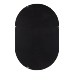 24" X 36" Hutton Wood Framed Capsule Wall Mirror Rustic Brown - Kate & Laurel All Things Decor -Home Decoration Sale GUEST d23f7e61 6f1d 403b 90f5 908e3092fd2b