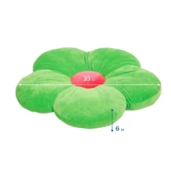 ECR4Kids Flower Floor Pillow, Oversized Cushion For Kids’ Bedrooms, Reading Nooks, Playrooms