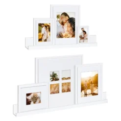 8pc Gallery Frame Box Set White - Kate & Laurel All Things Decor