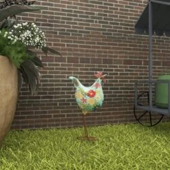 17" X 10" Eclectic Metal Birds Garden Sculpture - Olivia & May -Home Decoration Sale GUEST d6f5c0b3 6315 4815 99fd 7e1b2bd2e77b