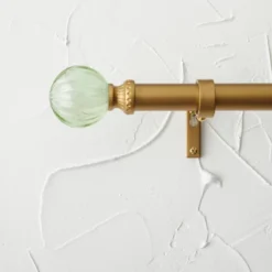 Faux Jade Ball Curtain Rod Brass - Opalhouse™ Designed With Jungalow™ 5 Faux Jade Ball Curtain Rod Brass - Opalhouse™ Designed With Jungalow™ -Home Decoration Sale GUEST d7507ef0 fa5a 4b13 920f 0c72746f2e61