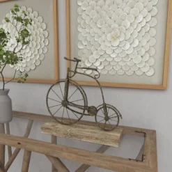 Vintage Reflections Rustic Iron And Wood Penny-Farthing Model Bicycle (14") - Olivia & May 29 Vintage Reflections Rustic Iron And Wood Penny-Farthing Model Bicycle (14") - Olivia & May -Home Decoration Sale GUEST d933686a 429f 4b5f ab2f 621923560c65