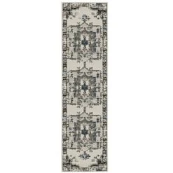 Trinity Distressed Traditional Patio Area Rug Beige/Gray - Captiv8e Designs -Home Decoration Sale GUEST db12efd1 bb00 4b71 9905 a6b8d3ce0710