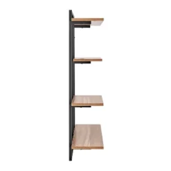 34.5" X 23.6" Rhodes 4 Tier Modern Floating Windowsill Wall Shelf Unit - Danya B. -Home Decoration Sale GUEST db85f7c4 320a 49bd 9ab3 f65fb0472148
