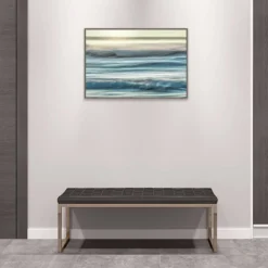 33" X 23" Motion Blur Of Sunset On Coast By Don Paulson Danita Delimont Framed Canvas Wall Art Print - Amanti Art -Home Decoration Sale GUEST dbc306d4 47ea 420e b82b a4f7771bcccf