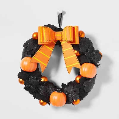 Animated Pumpkin Halloween Wreath - Hyde & EEK! Boutique™ 2 Animated Pumpkin Halloween Wreath - Hyde & EEK! Boutique™ - Image 2