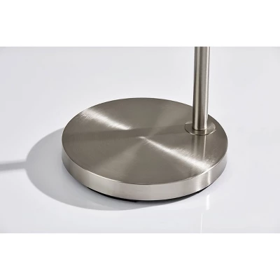 Vivian Floor Lamp Silver - Adesso 3 Vivian Floor Lamp Silver - Adesso - Image 3